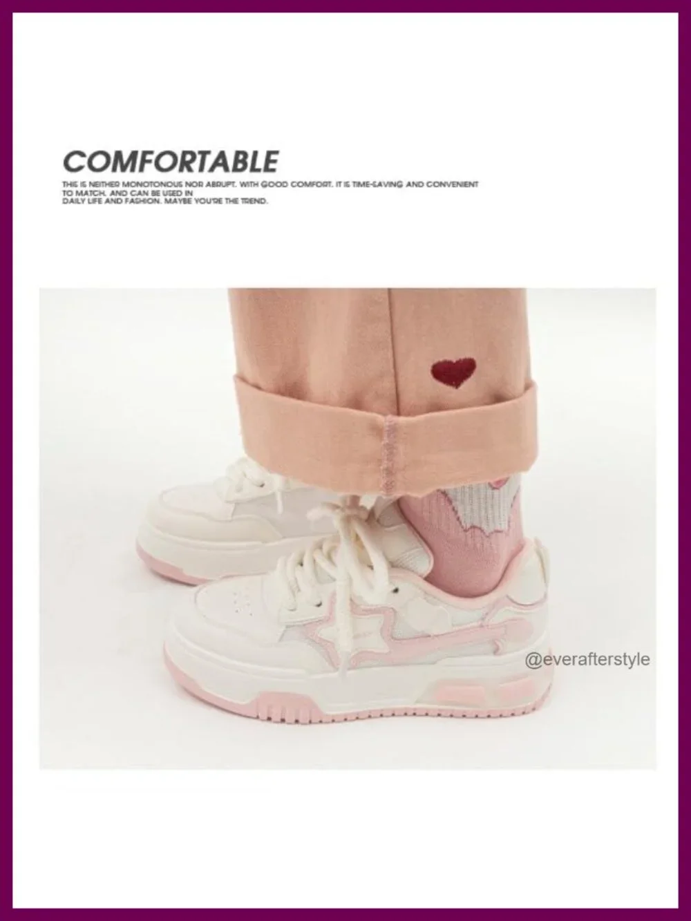Chunky Platform Sneakers Y2K Athletic Walking Shoes Lace-Up Breathable